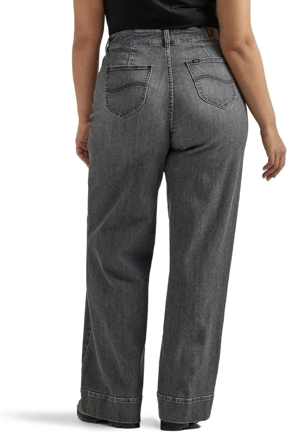 Lee Women's Plus Size Legendary High Rise Trouser Jean