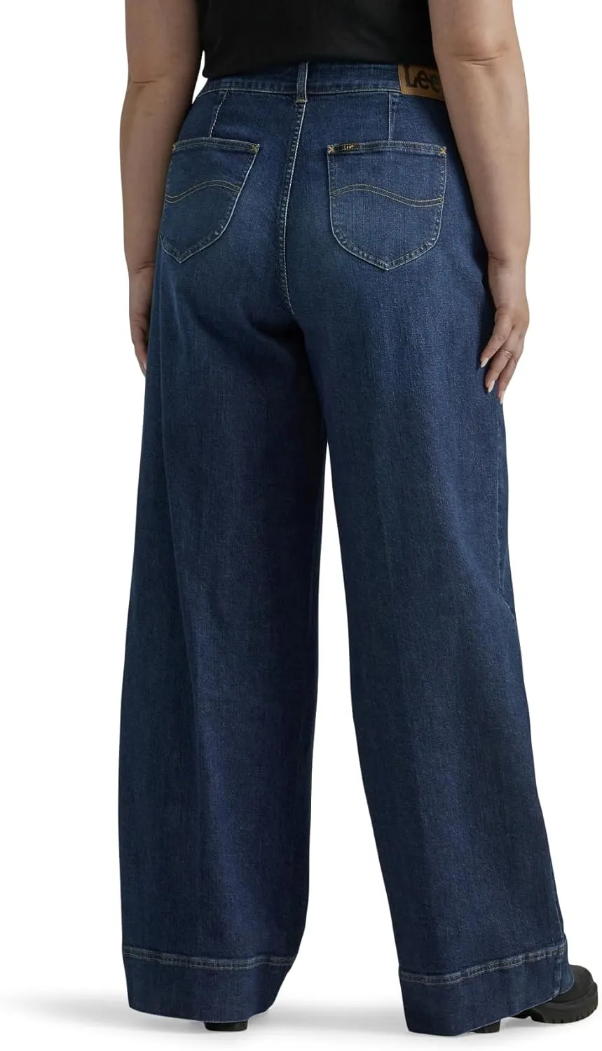 Lee Women's Plus Size Legendary High Rise Trouser Jean