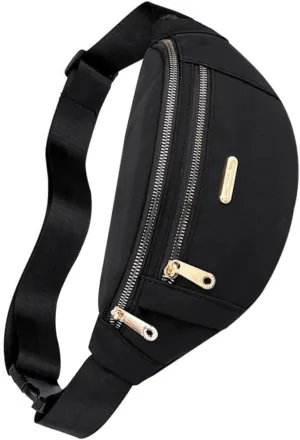 LIFKOME Phone Storage Holder Waist Bag Women's Fashionable Belt Bag Single-shoulder Chest Bag for Girls