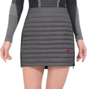 Little Donkey Andy Women's Lightweight Puffer Sport Skorts Warm Quilted Skirt Outdoors Hiking Running Dark Grey XS