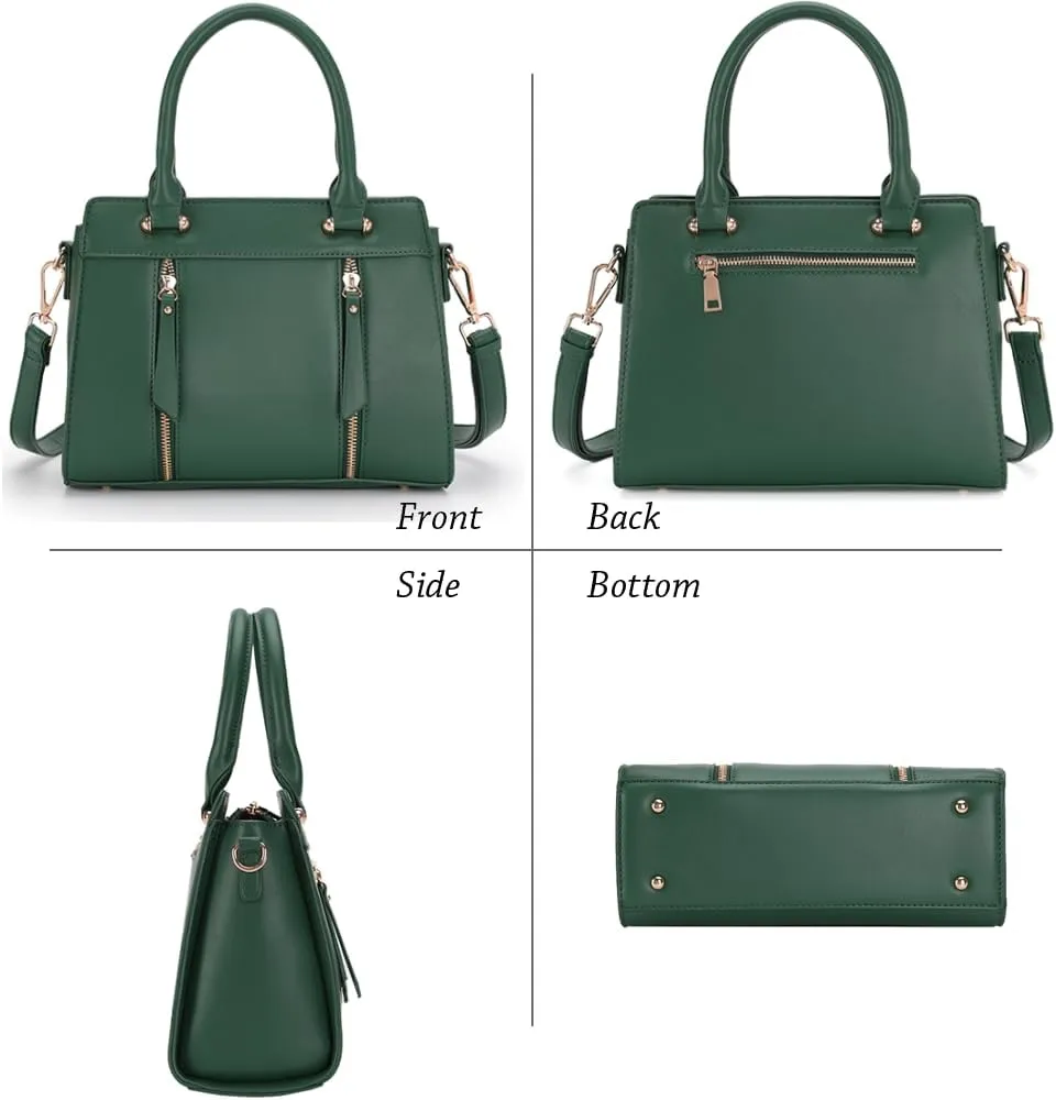 LJOSEIND Small Satchel Purses for Women - Fashionable Handbags, Top Handle Crossbody Bags with Adjustable Strap