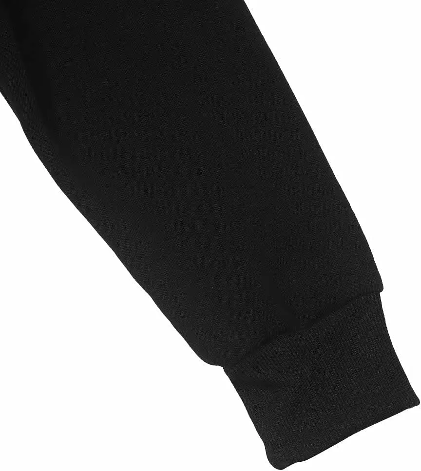 Men's hoodie sweatsuit Full-Zip fleece track suits casual jogger set outdoor sportswear