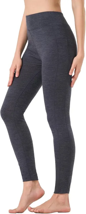Merino Protect 100% Merino Wool Leggings Womens Thermal Base Layer Pants Long Underwear Soft Long Johns for Hiking Skiing