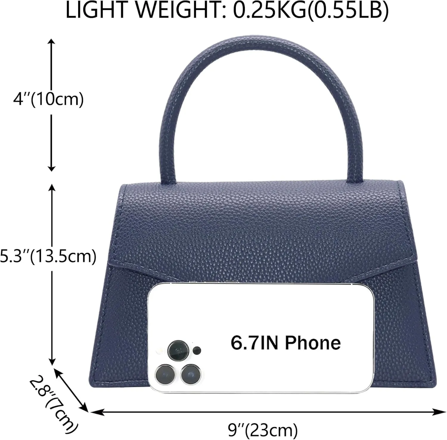 Milisente Women's Evening Bag Bridal Party Clutch Purses Cocktail Prom Handbags with Patent Leather