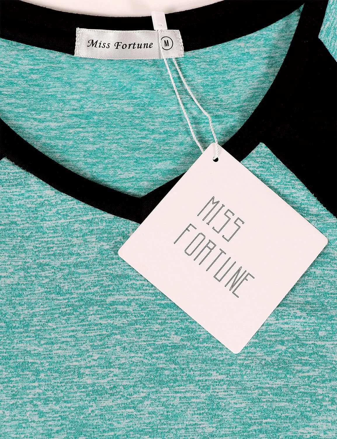 MISS FORTUNE Womens Active Wear Exercise Top Yoga Shirt Workout Clothes