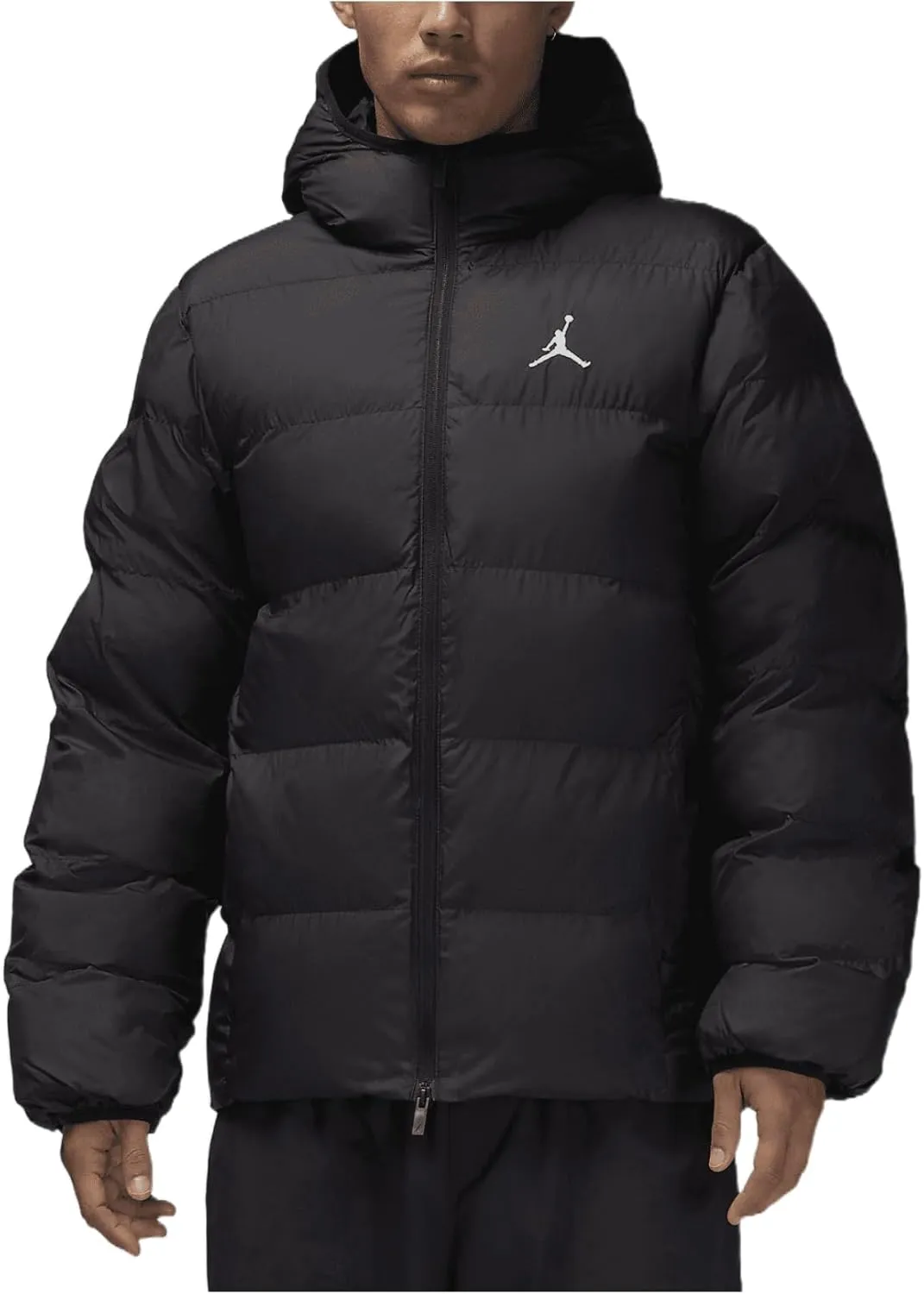 Nike Jordan Brooklyn Men's Puffer Jacket (Black, FV7317-010)