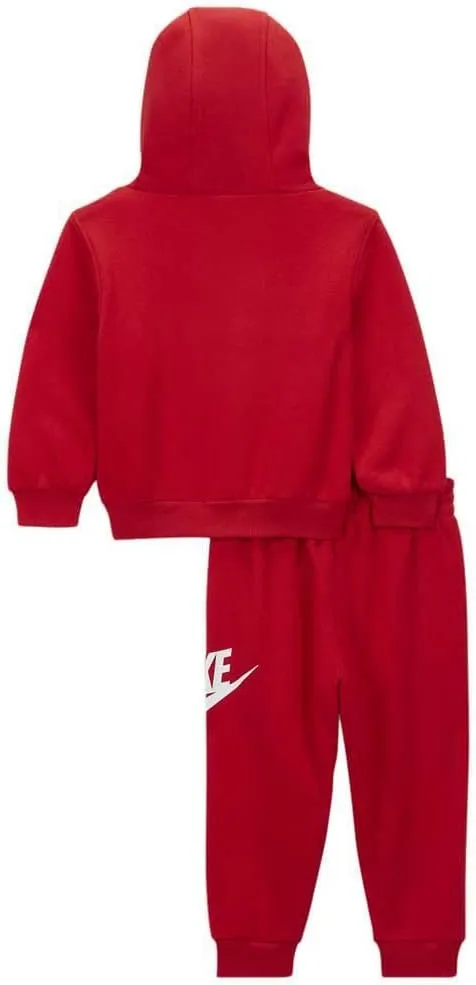 Nike Unisex Kids Club Fleece Sportswear Pullover Hoodie and Jogger Pants 2-piece Outfit Set