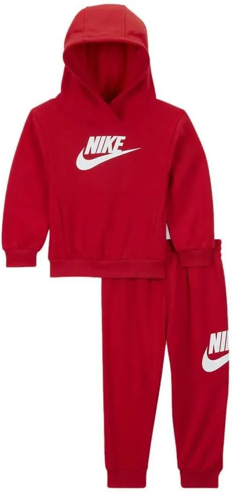 Nike Unisex Kids Club Fleece Sportswear Pullover Hoodie and Jogger Pants 2-piece Outfit Set