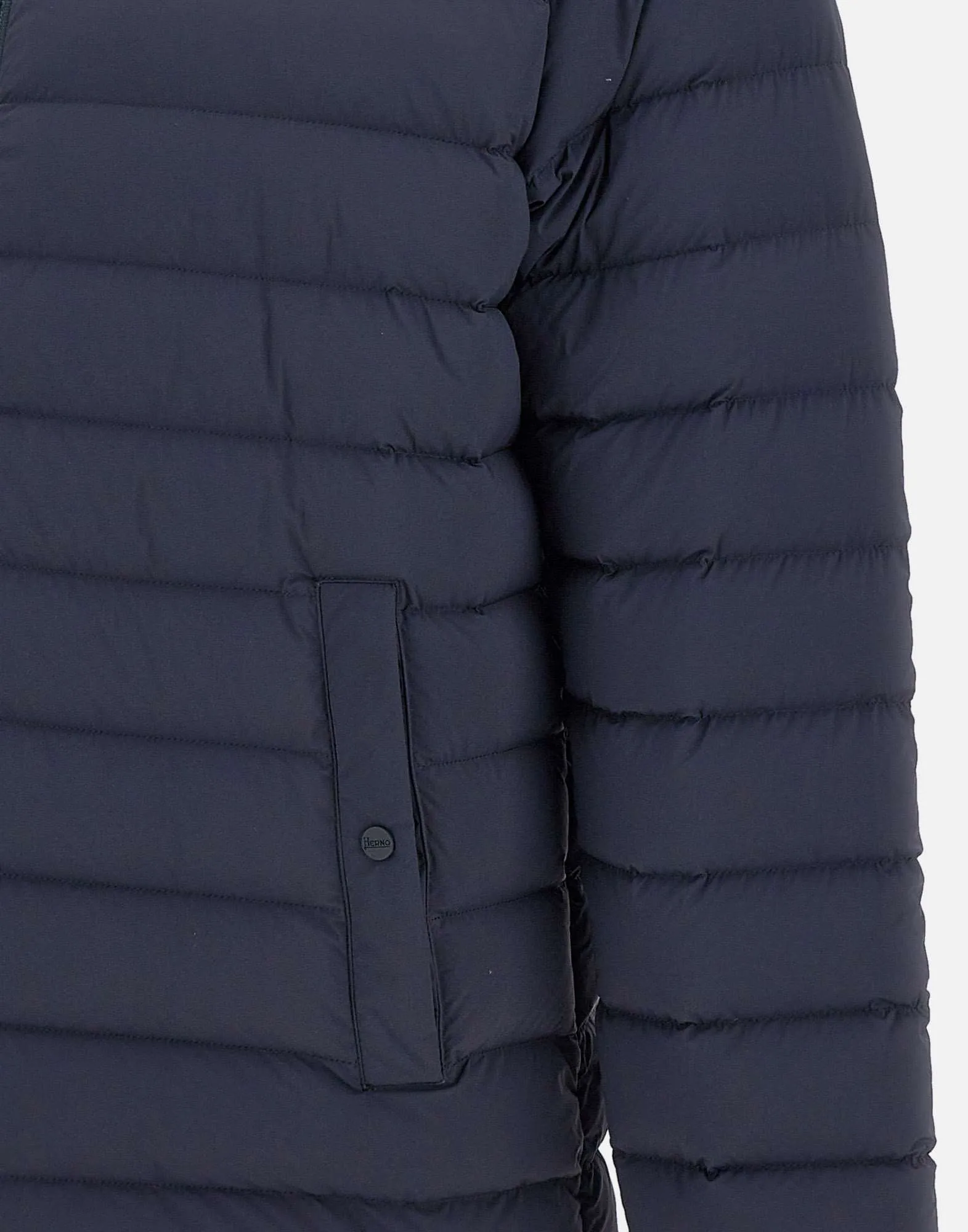 Resort Blue Down Jacket Packable