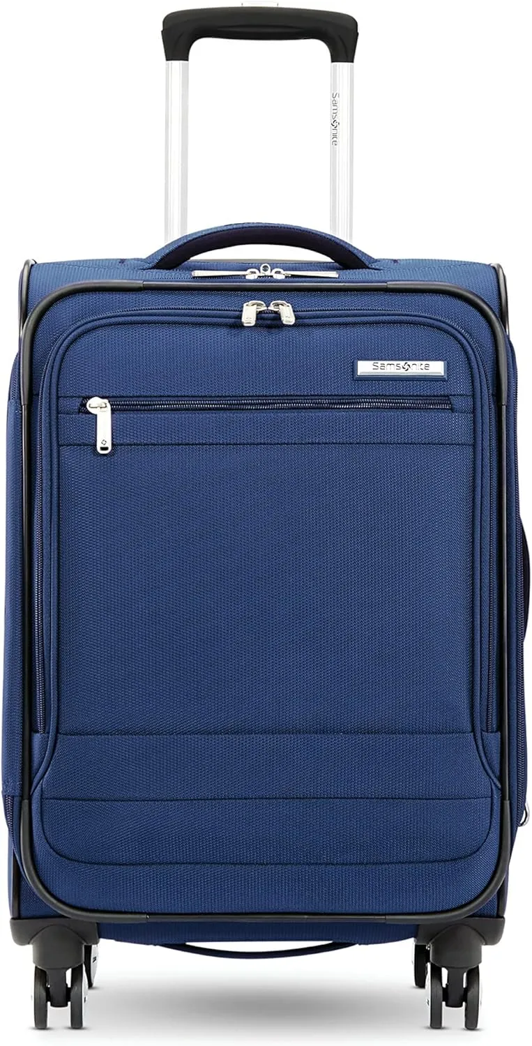 Samsonite Aspire DLX Softside Expandable Luggage with Spinner Wheels, Carry-On 20-Inch, Black