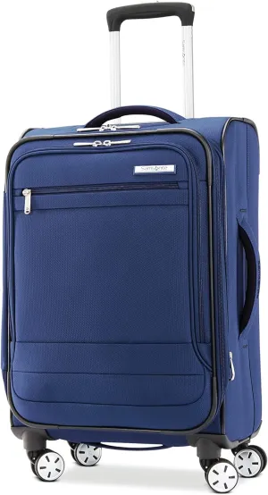 Samsonite Aspire DLX Softside Expandable Luggage with Spinner Wheels, Carry-On 20-Inch, Black