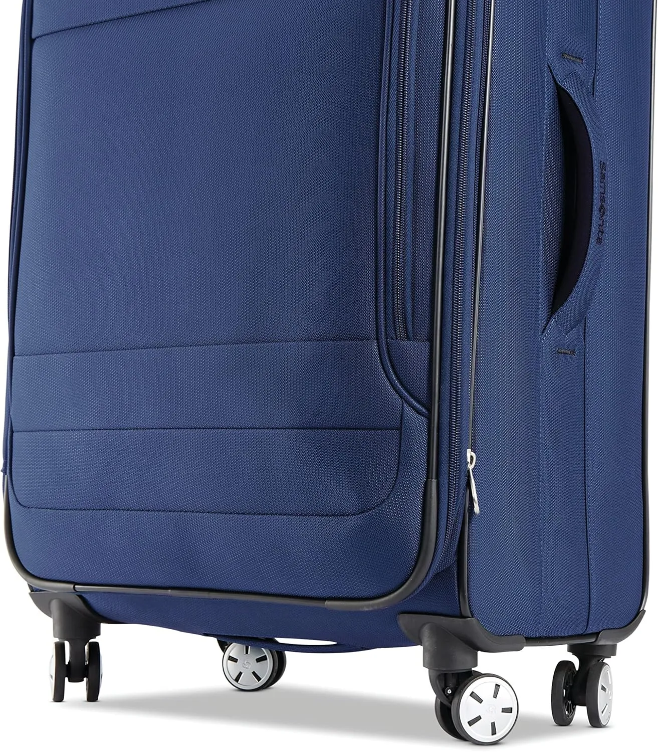 Samsonite Aspire DLX Softside Expandable Luggage with Spinner Wheels, Carry-On 20-Inch, Black