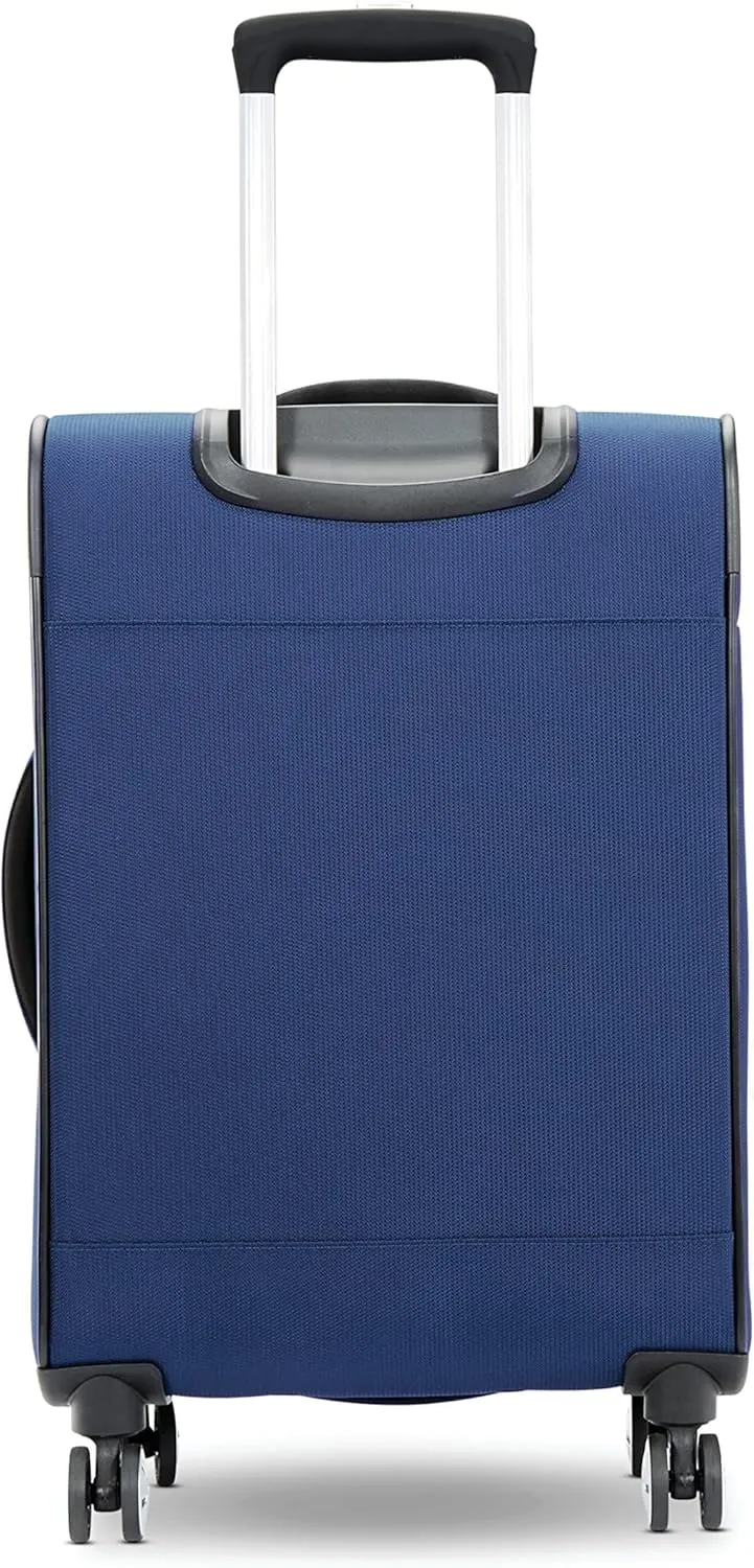 Samsonite Aspire DLX Softside Expandable Luggage with Spinner Wheels, Carry-On 20-Inch, Black