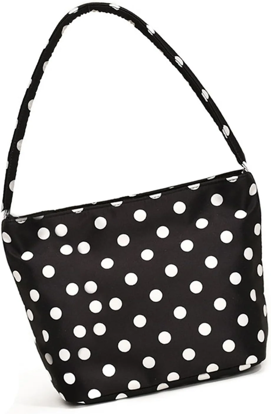 Shoulder HandbagKorean Styles Oxford Cloth Shoulder Bag Fashionable Bucket Bag Underarm Bags Casual Handbag for Women and Students