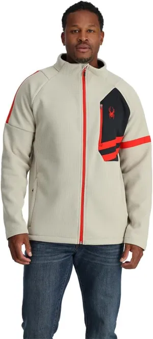 Spyder Men's Wengen Bandit Zip Fleece Jacket