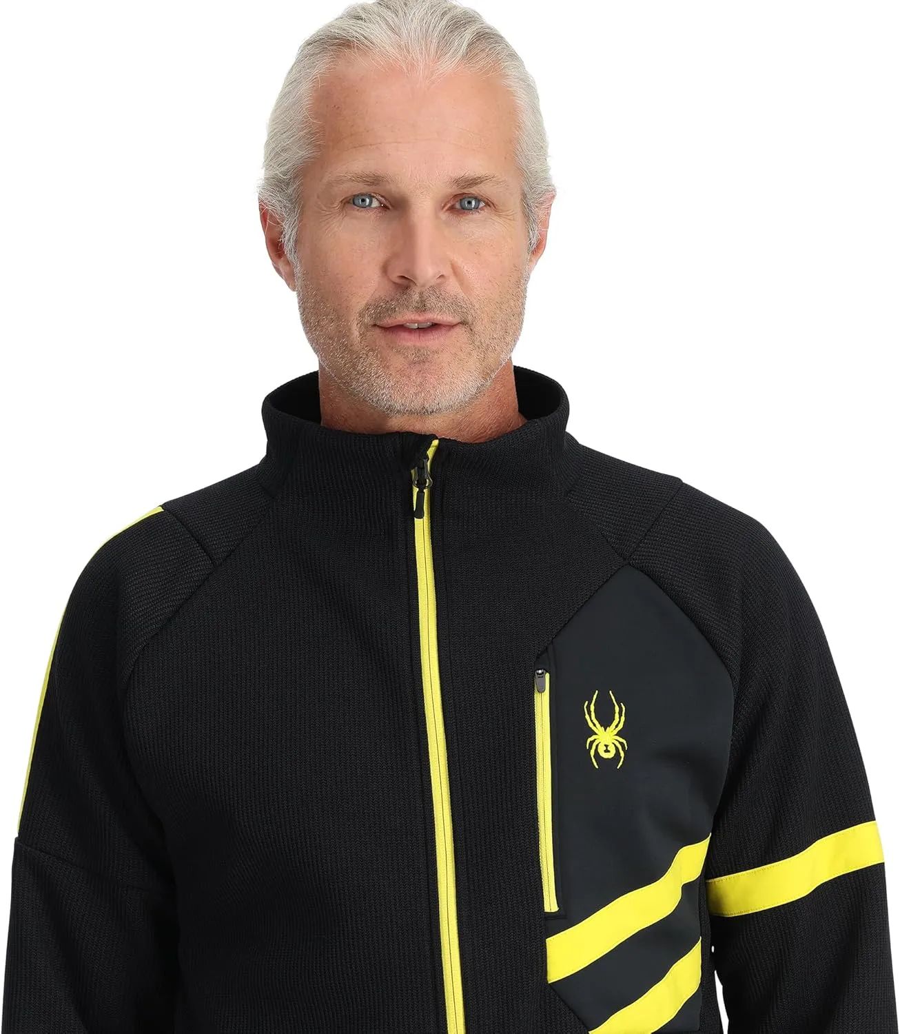 Spyder Men's Wengen Bandit Zip Fleece Jacket
