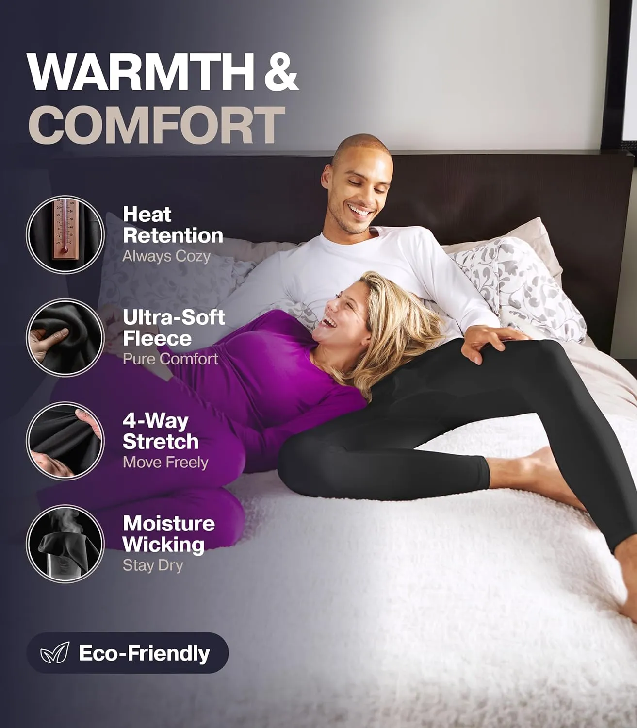 Thermajohn Long Johns for Men, Thermal Underwear for Men Long Underwear Mens Leggings Thermal Pants Men Cold Weather Bottoms