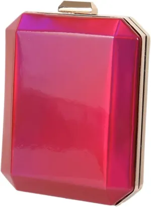Tiny Mirror-effect Bag Fashionable Female Evening Bag Cross-body Handbag for Night Out Special Events