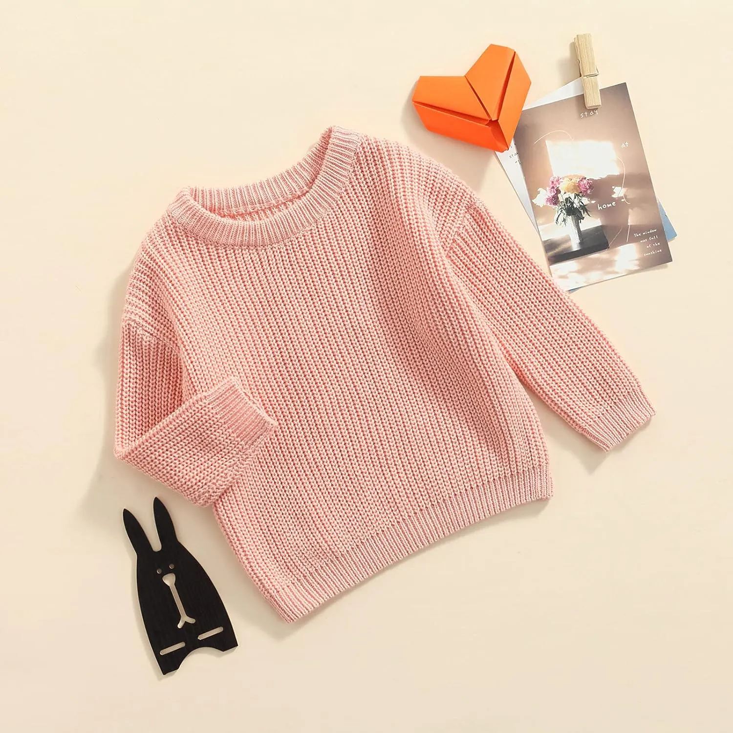 Toddler Baby Girl Boy Knit Football Sweater Long Sleeve Pumpkin Sweasthirt Fall Winter Clothes Football Outfit