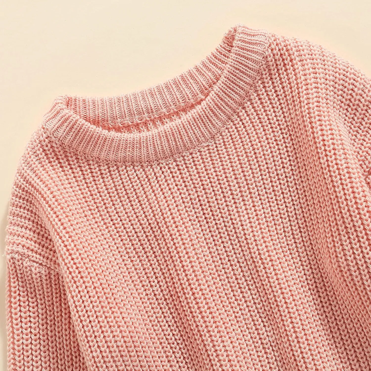 Toddler Baby Girl Boy Knit Football Sweater Long Sleeve Pumpkin Sweasthirt Fall Winter Clothes Football Outfit