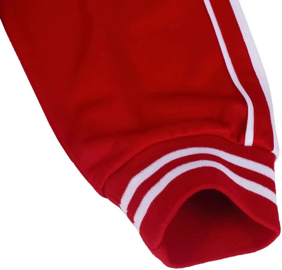 Tracksuit for men outfit 2 pieces classic side Striped jogging suit set active outwear