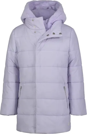 Under Armour Girls' Quilted Puffer Jacket, Front Pockets & Hooded Back, Mid-Weight & Water Repellent