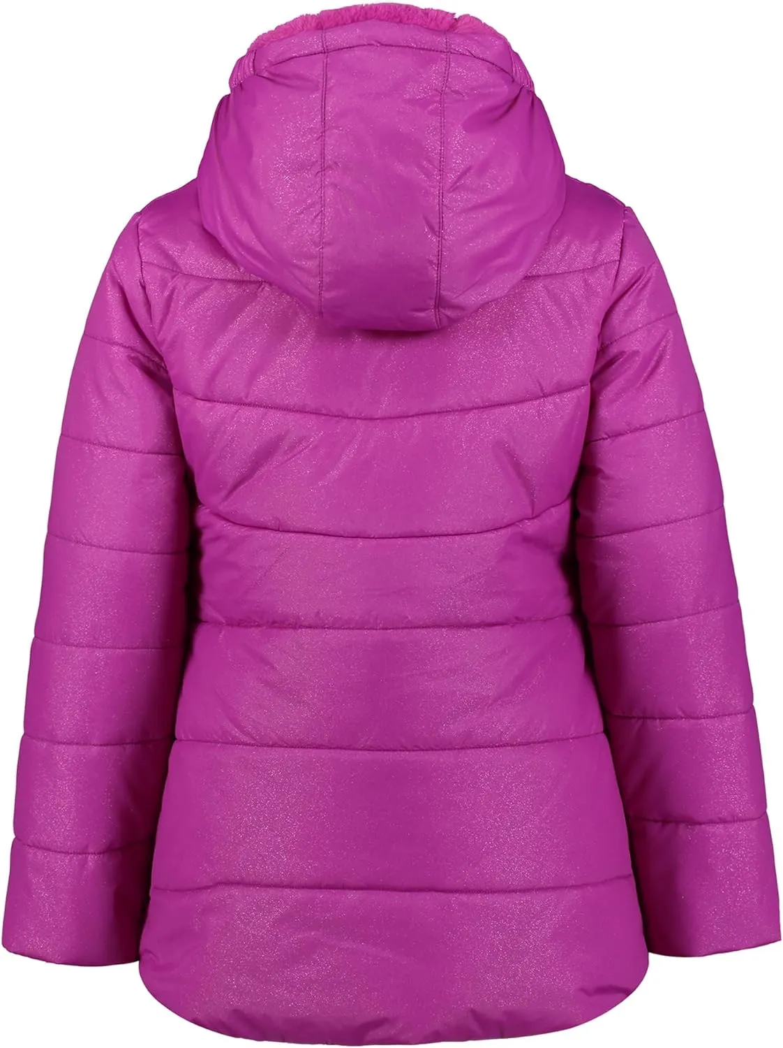 Under Armour Girls' Quilted Puffer Jacket, Front Pockets & Hooded Back, Mid-Weight & Water Repellent