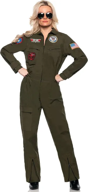 UNDERWRAPS TOPGUN Fighter Pilot Costume - Officially Licensed US NAVY TOPGUN