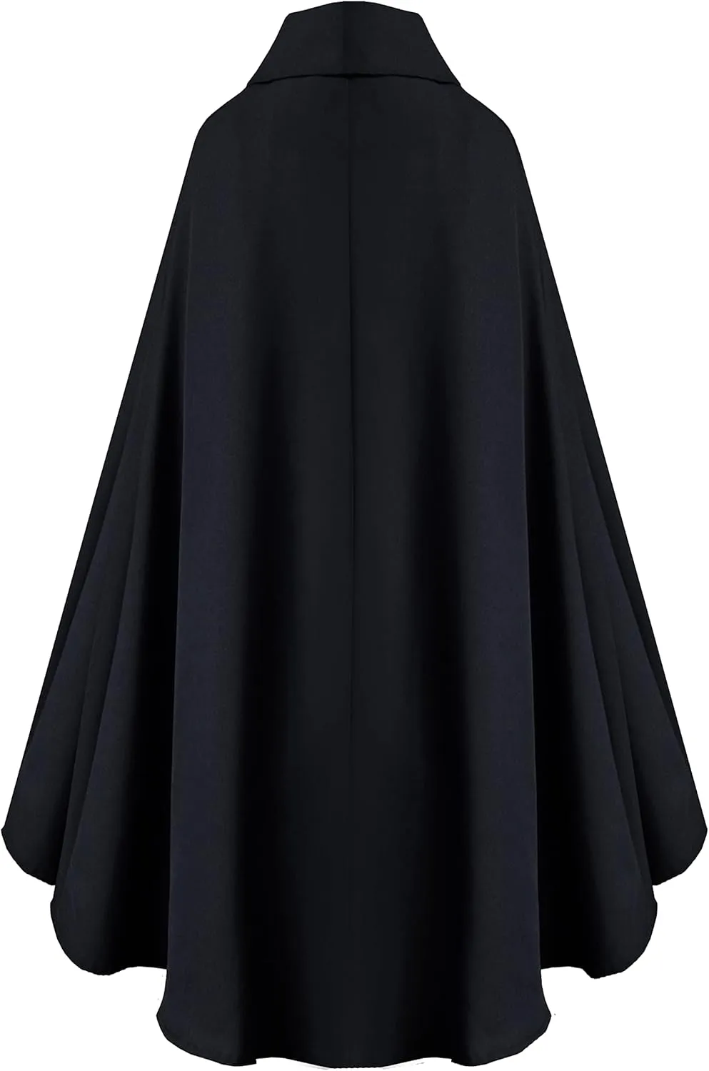 Victorian Steampunk Gothic Historical Renaissance Stage Theater Costume Medieval Collar Cape Cloak