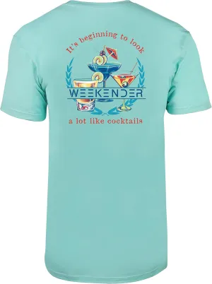 Weekender Sportswear Cocktails Short Sleeve T-Shirt