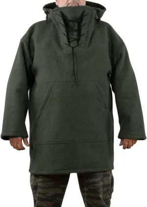 Winter Men's Leisure Jacket, Men's 70% Wool Heavy Coat, Hooded Sweatshirt for Men S-5XL
