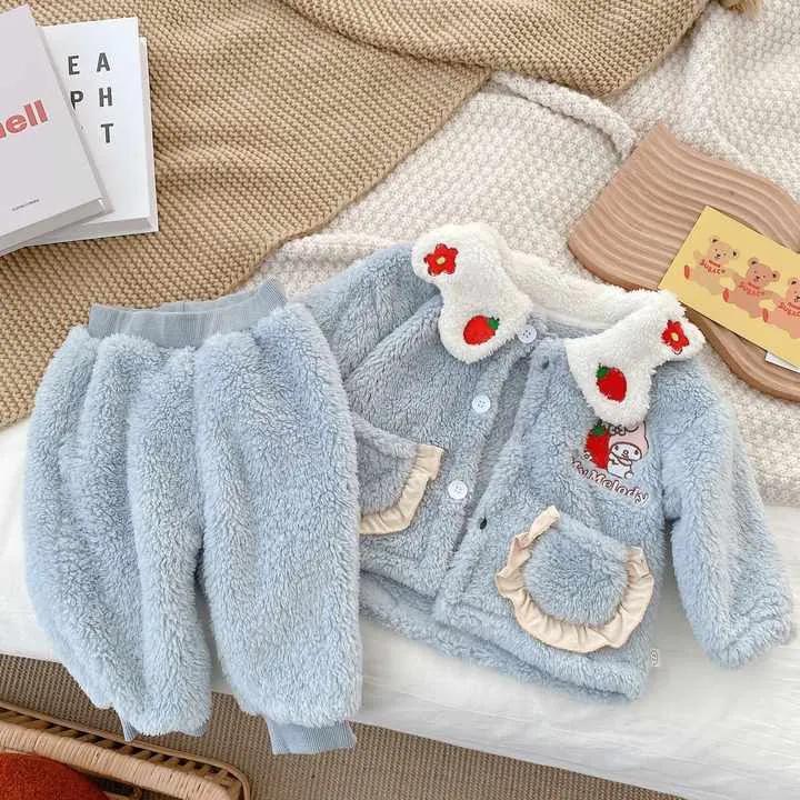 Winter New Girls Pajamas Sets for-بيجامات جديدة لفصل الشتاء