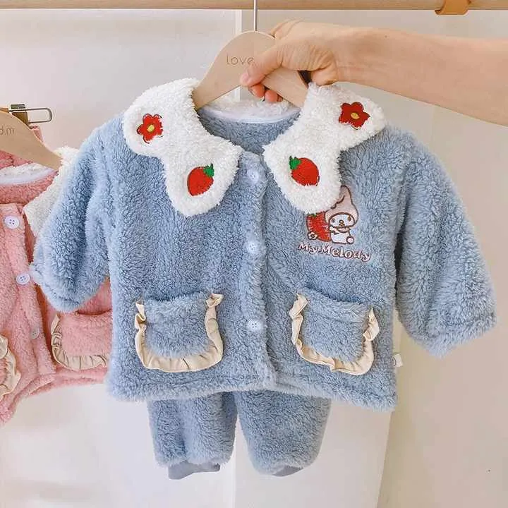 Winter New Girls Pajamas Sets for-بيجامات جديدة لفصل الشتاء