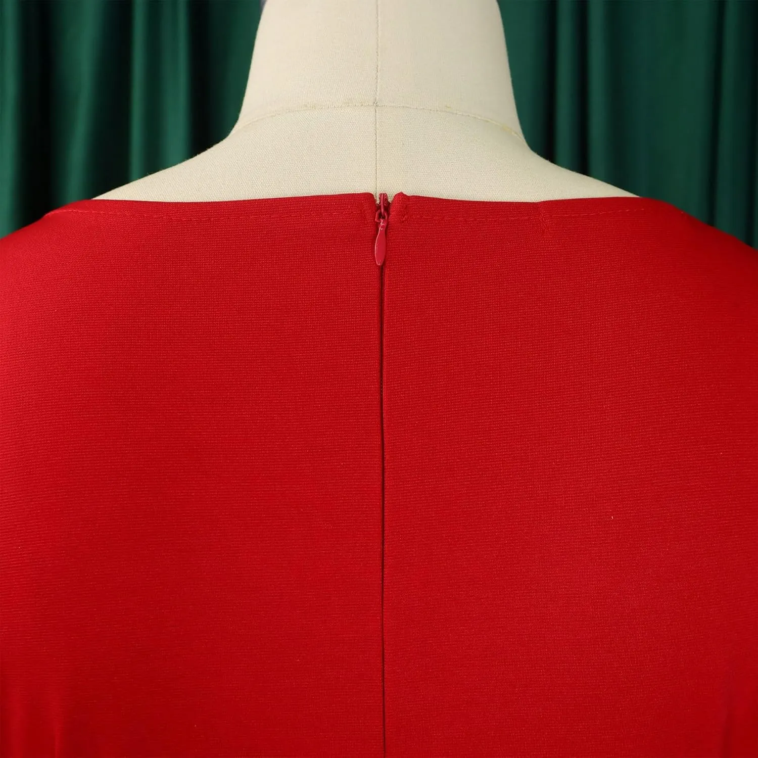 Women's 2024 Summer New Round Neck Pleated Temperament Fashionable Pencil Skirt