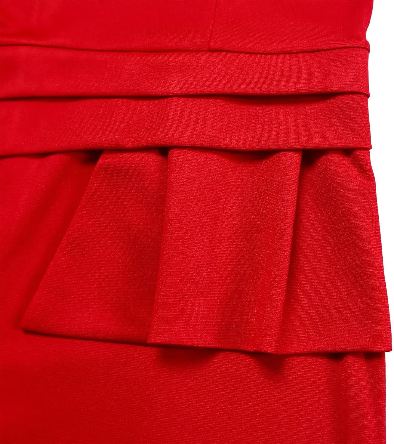 Women's 2024 Summer New Round Neck Pleated Temperament Fashionable Pencil Skirt