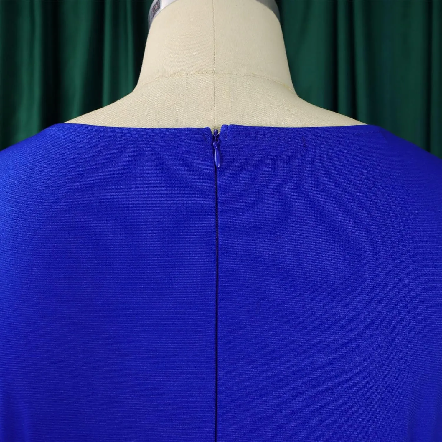 Women's 2024 Summer New Round Neck Pleated Temperament Fashionable Pencil Skirt