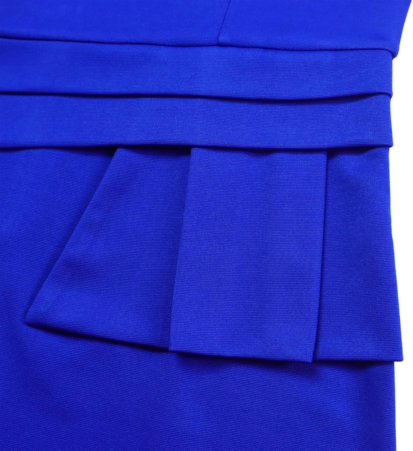 Women's 2024 Summer New Round Neck Pleated Temperament Fashionable Pencil Skirt