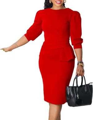 Women's 2024 Summer New Round Neck Pleated Temperament Fashionable Pencil Skirt