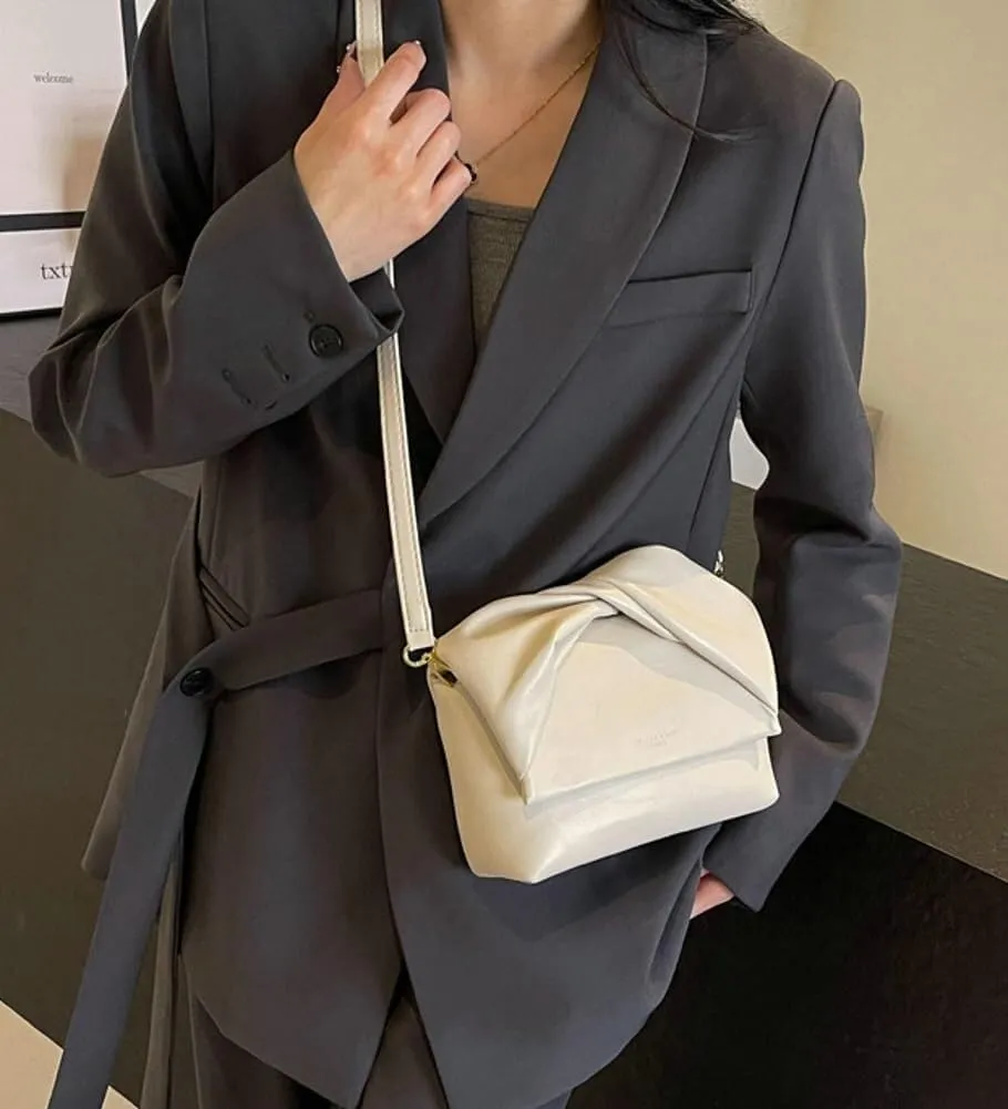 Women's Fashionable Small Vegan Leather Style Crossbody & Shoulder Hobo Tote Satchel Cute Handbag Purse for 2025