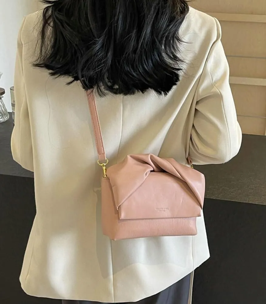 Women's Fashionable Small Vegan Leather Style Crossbody & Shoulder Hobo Tote Satchel Cute Handbag Purse for 2025
