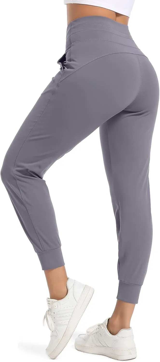 Women's Joggers Pants Lightweight Running Sweatpants with Pockets Athletic Tapered Casual Pants for Workout,Lounge