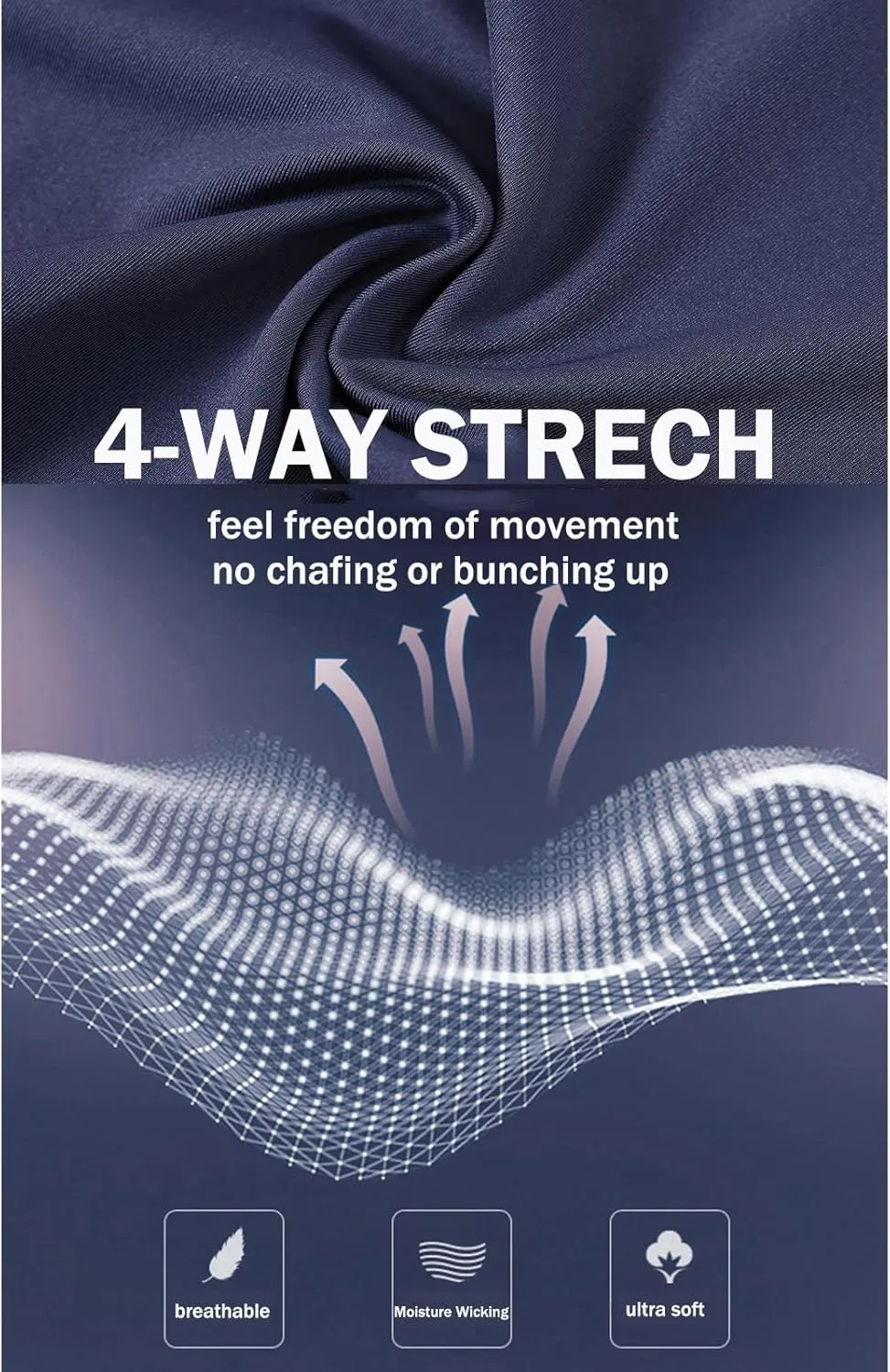 ZONBAILON Compression Pants Mens Tights Open Front Leggings Sports Base Layer Men Cold Weather Athletic Thermal